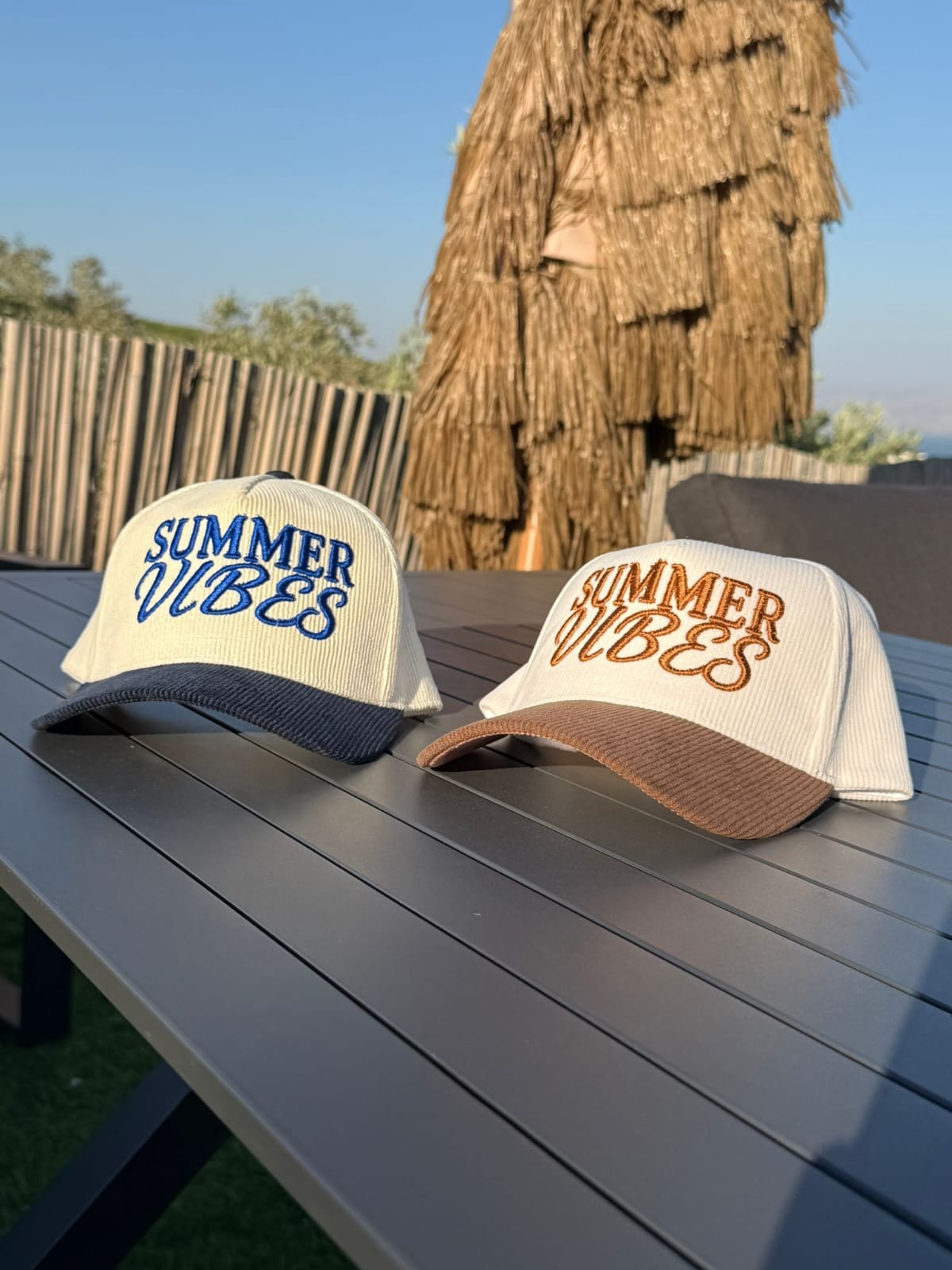 Custom embroidered cap design - machine-ready stitch file